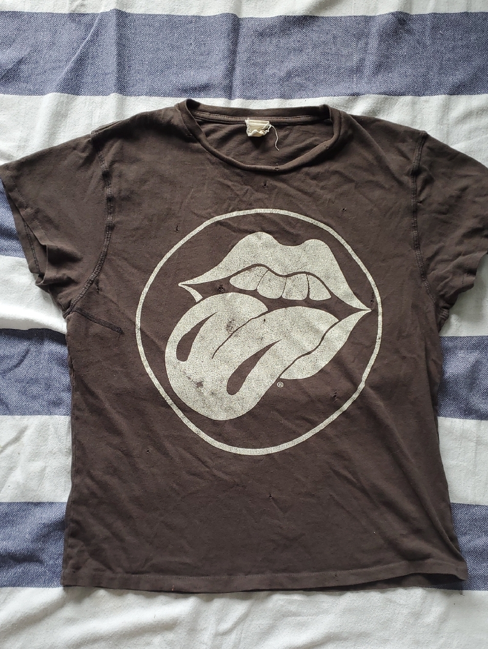 MadeWorn Rolling Stones Logo T